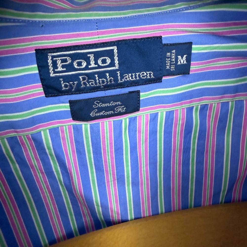 Ralph Lauren Multicolor Striped Button Down Shirt
